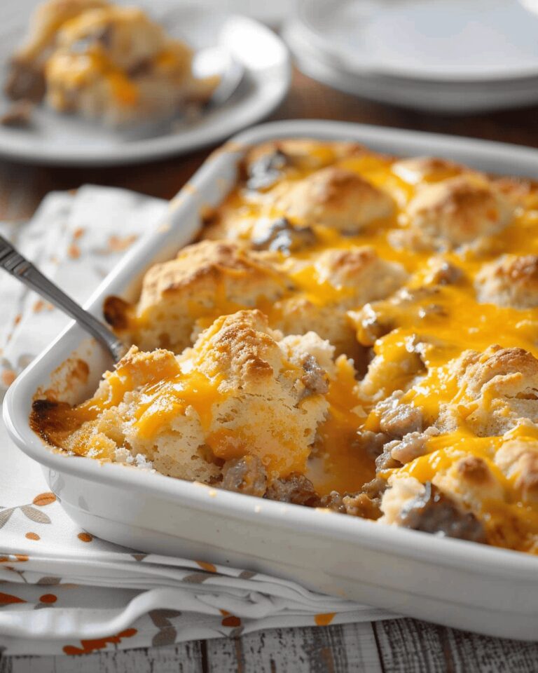Hearty Biscuit & Sausage Bake Recipe