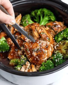 Tender Mongolian Chicken Slow Cooker Recipe