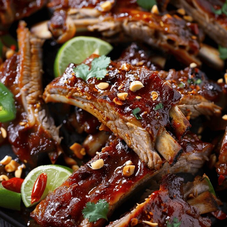 Thai Style Sweet Chili Ribs Recipe