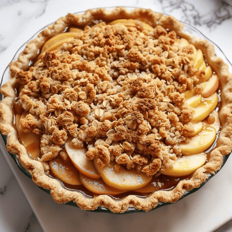 Deep Dish Apple Crisp Recipe