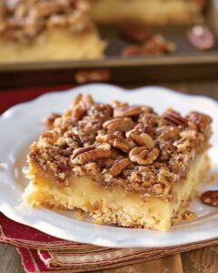 Nutty Pecan Bars Recipe