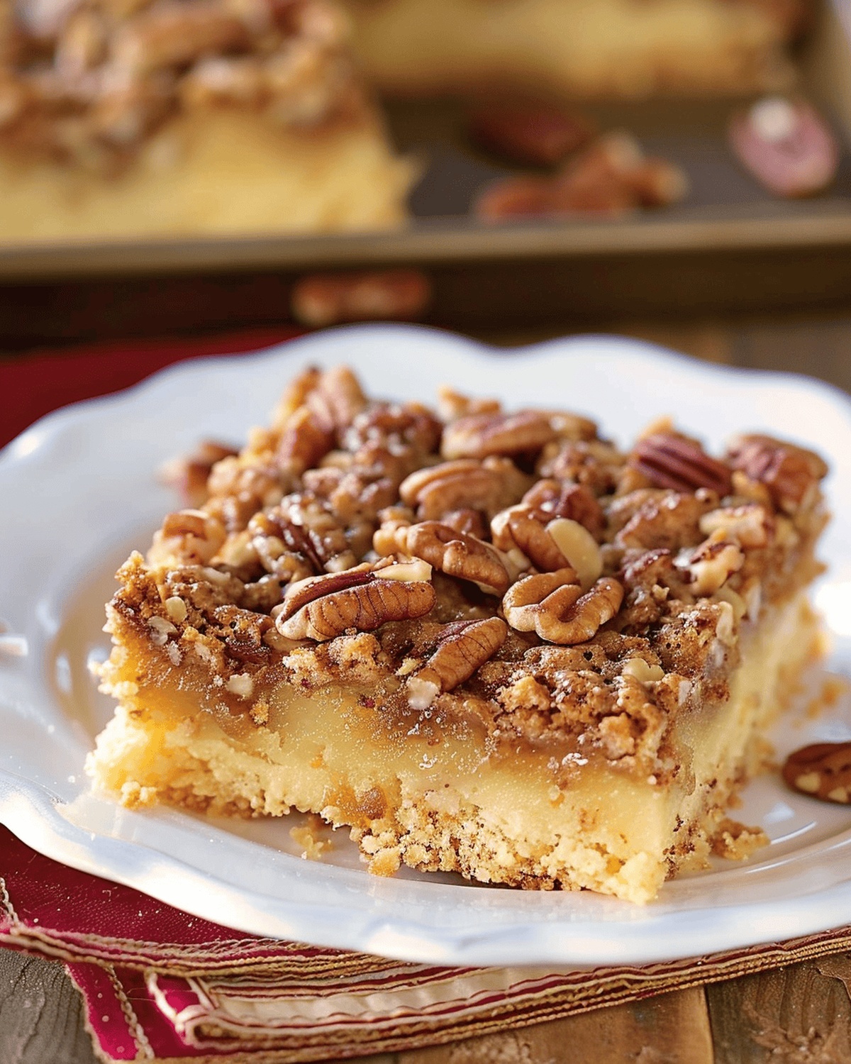 Nutty Pecan Bars Recipe