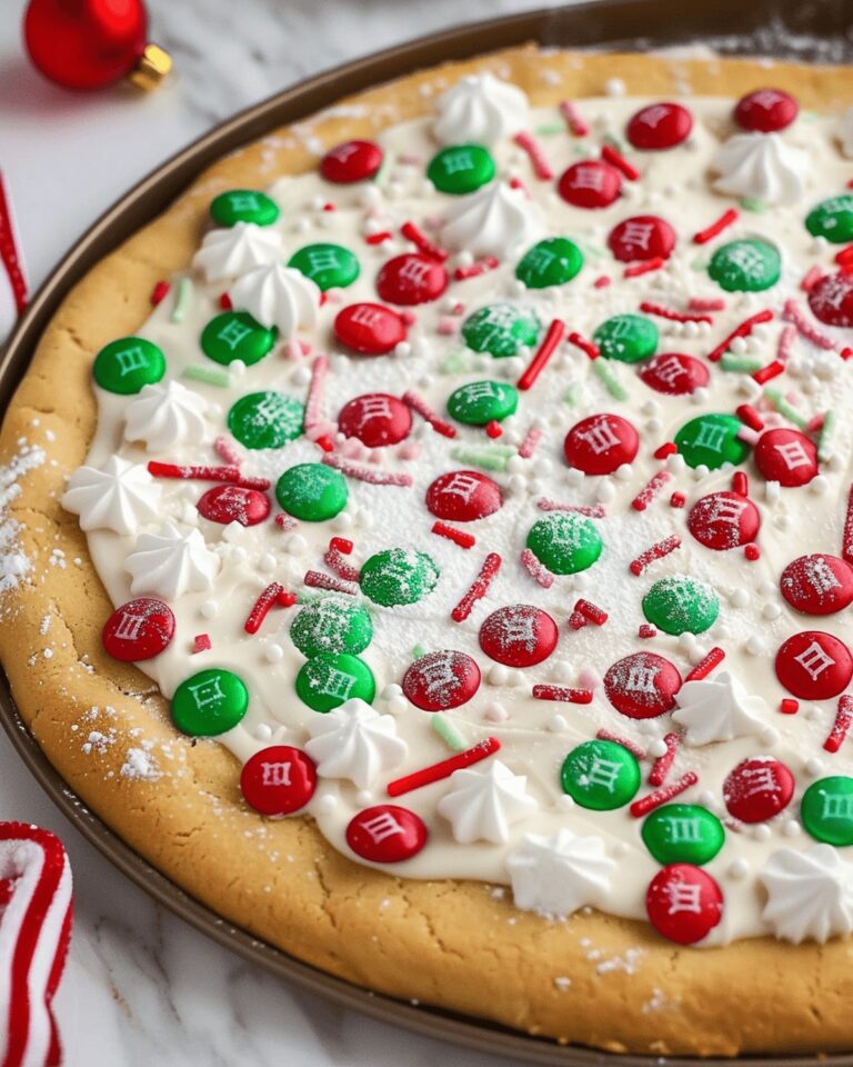 Magical Holiday Sugar Cookie Pizza Recipe