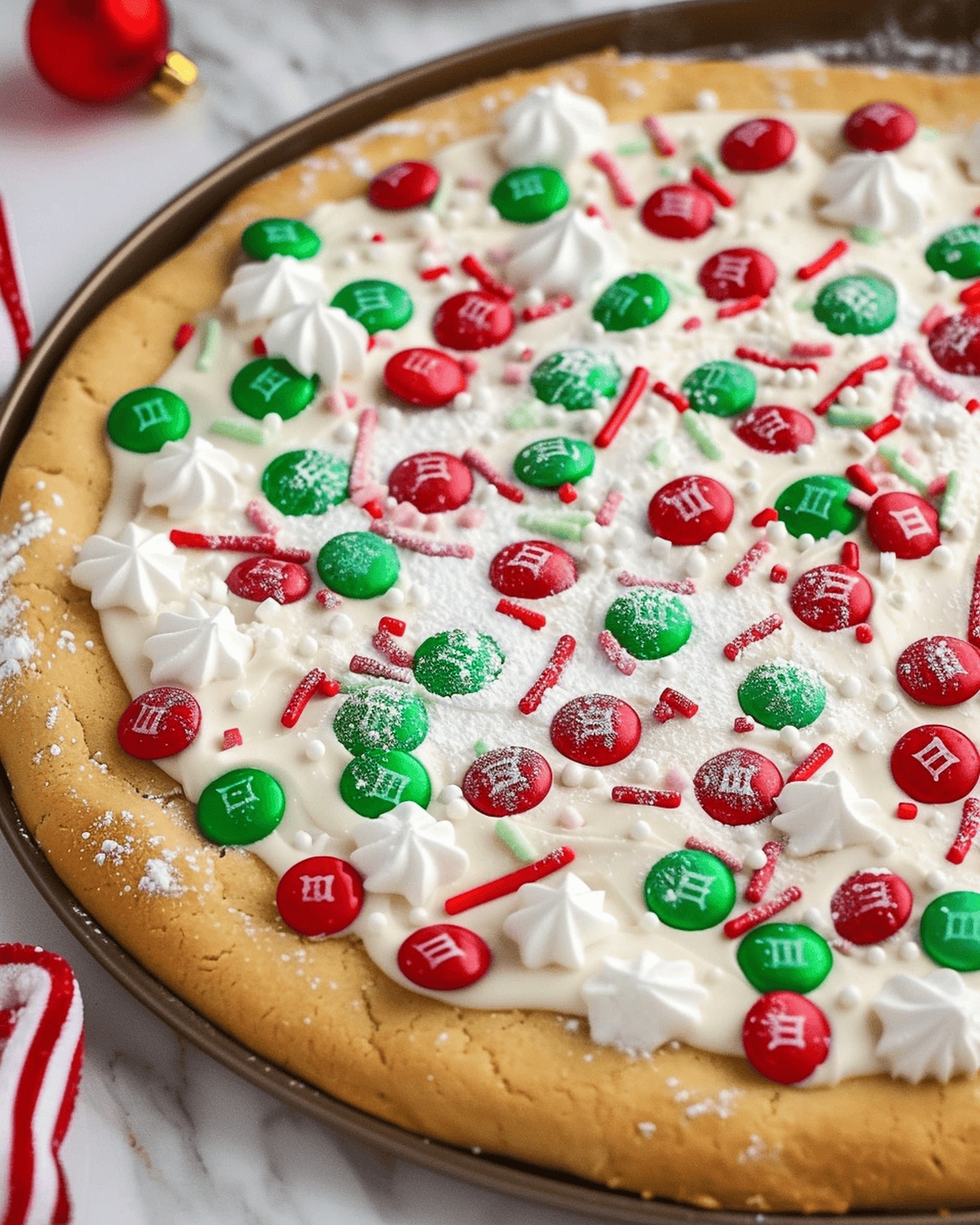 Magical Holiday Sugar Cookie Pizza Recipe