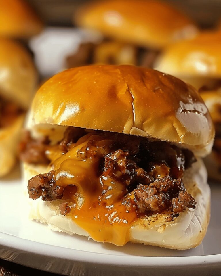 Gourmet Meat Slider Recipe