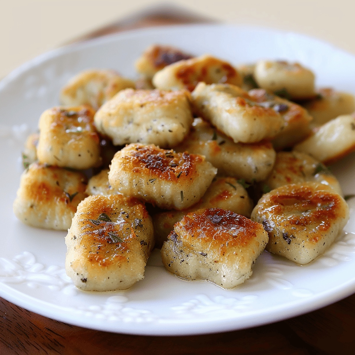 Homemade Potato Garlic Gnocchi Recipe