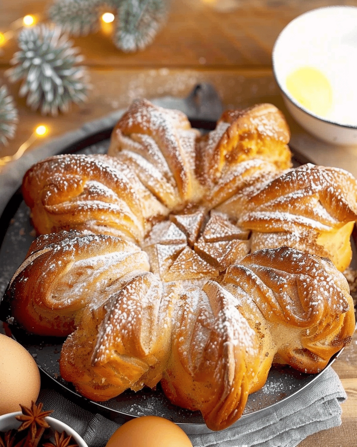 Joyful Star Blossom Bread Recipe