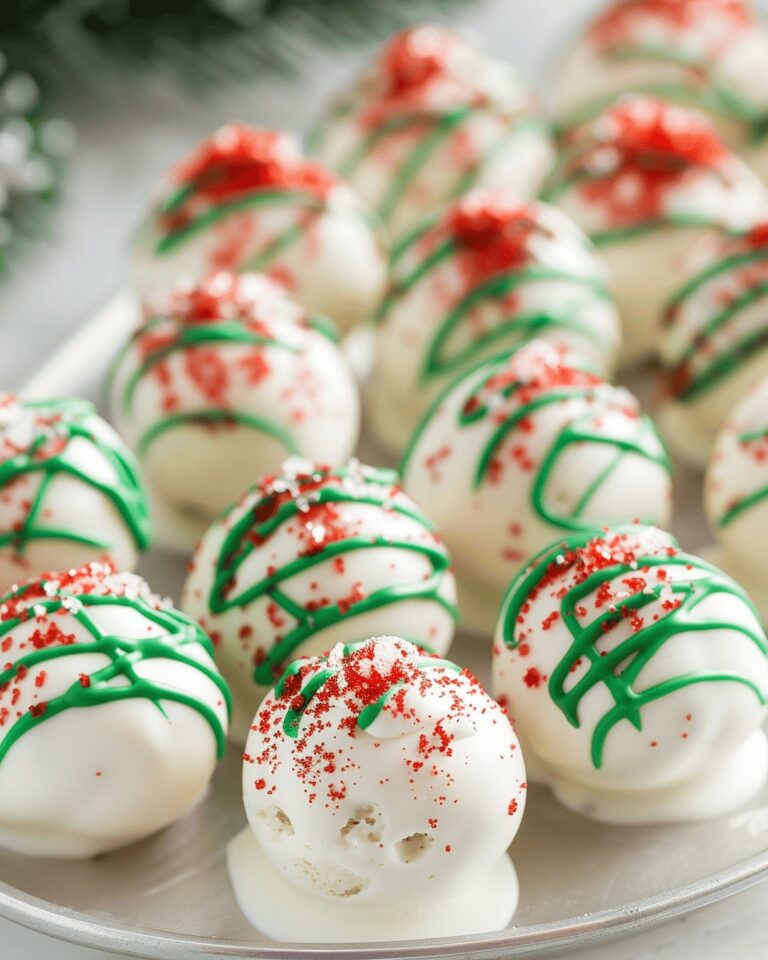 Festive Christmas Tree Cake Truffles Recipe