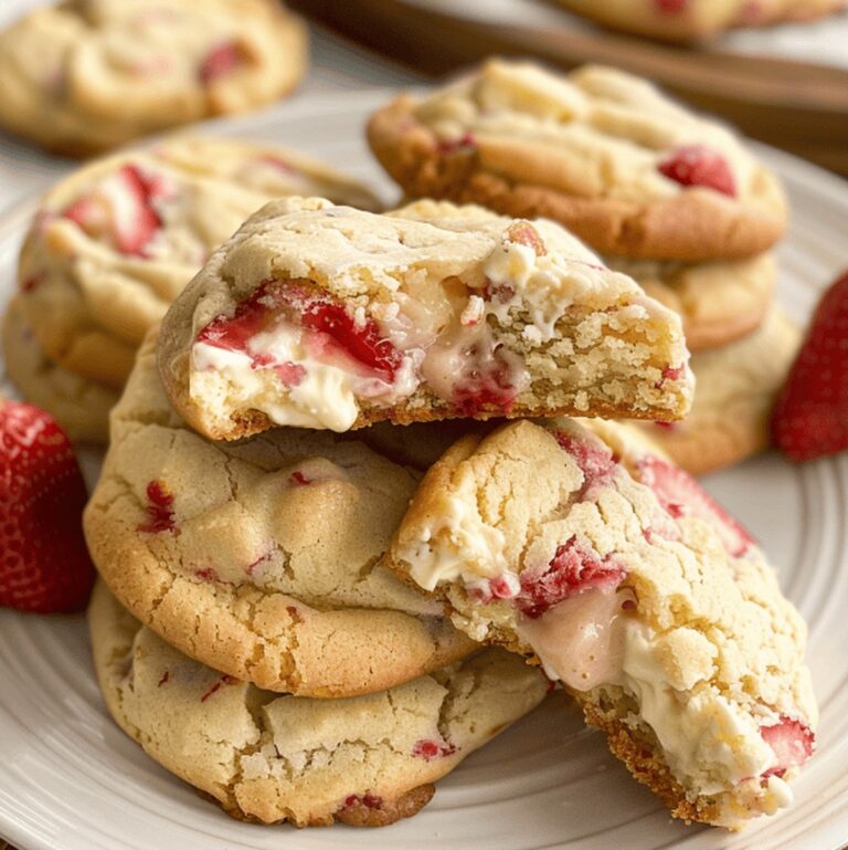 Strawberry Cheesecake Cookies Recipe