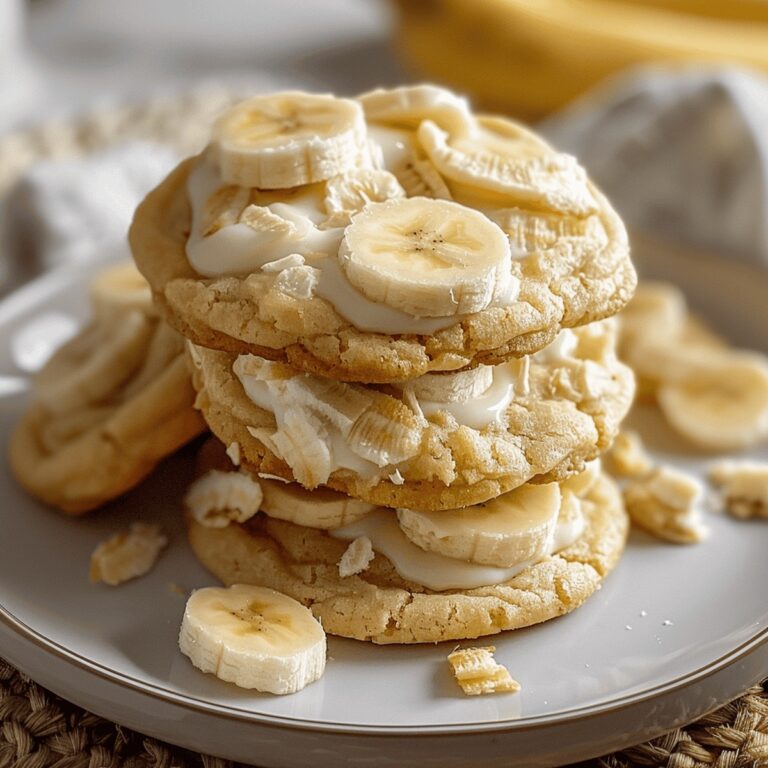 Homemade Banana Pudding Cookies Recipe