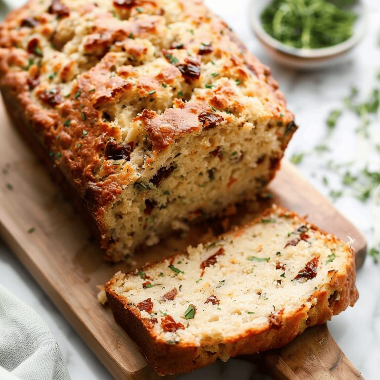 Asiago & Sun-Dried Tomato Quick Bread Recipe