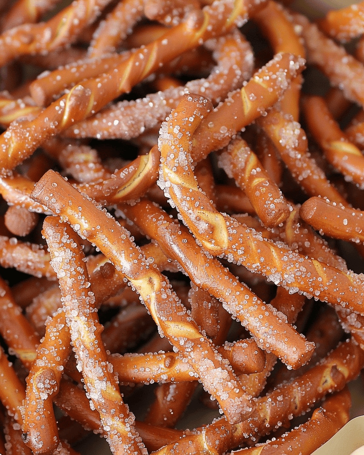 Crispy Cinnamon Sugar Pretzel Twists Recipe