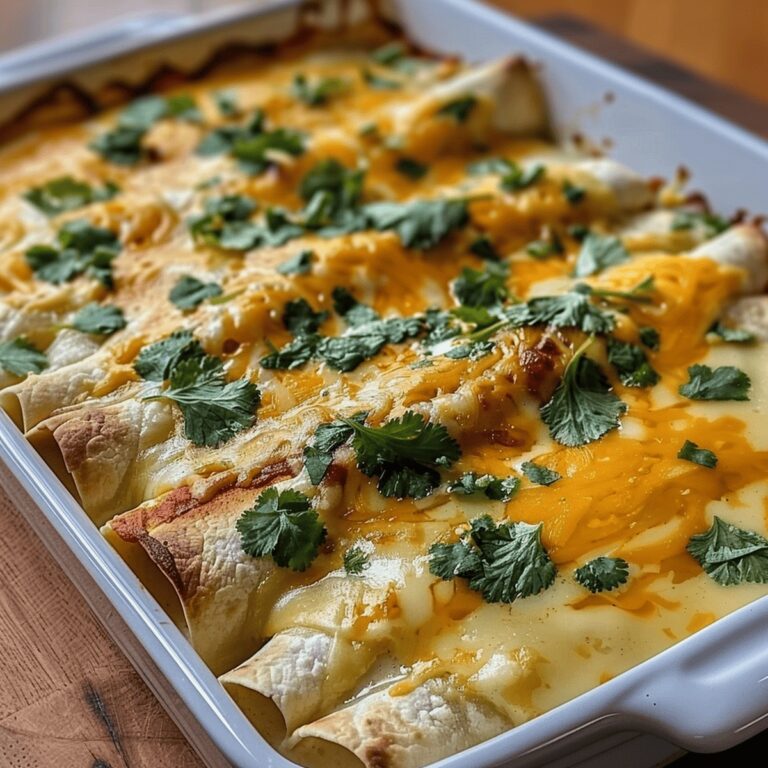 Creamy Chicken Enchiladas Recipe