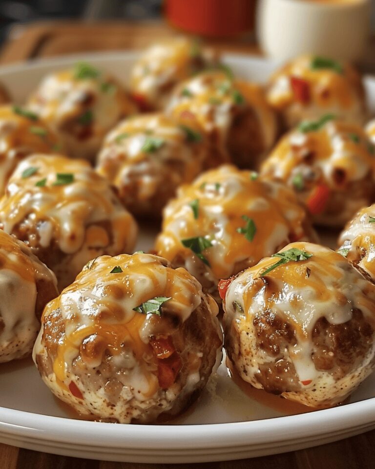 Spicy Rotel Cream Cheese Sausage Bites Recipe