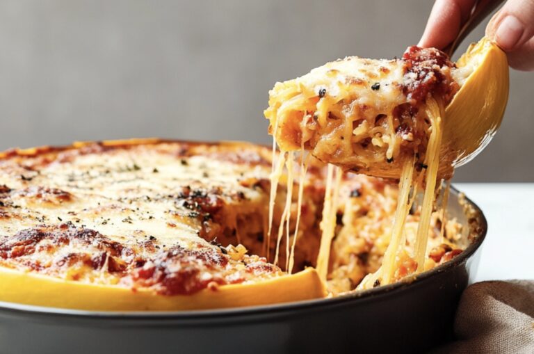 Luxurious Million Dollar Spaghetti Squash Pasta Recipe