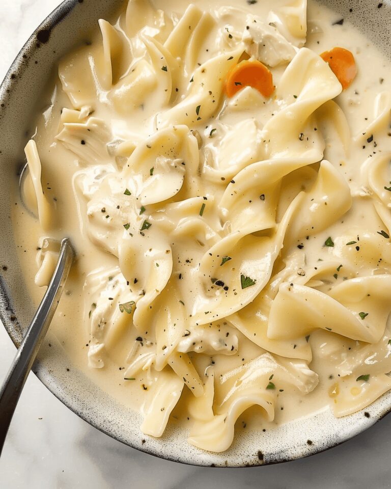 Creamy Chicken Noodle Soup Recipe