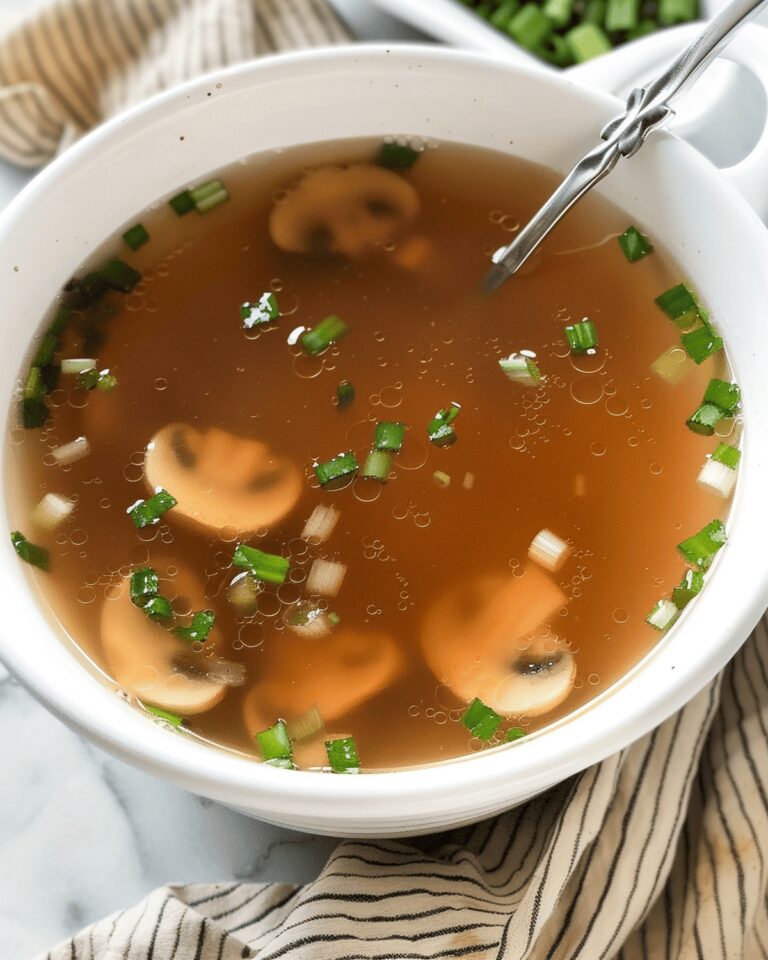 Silky Clear Broth Recipe