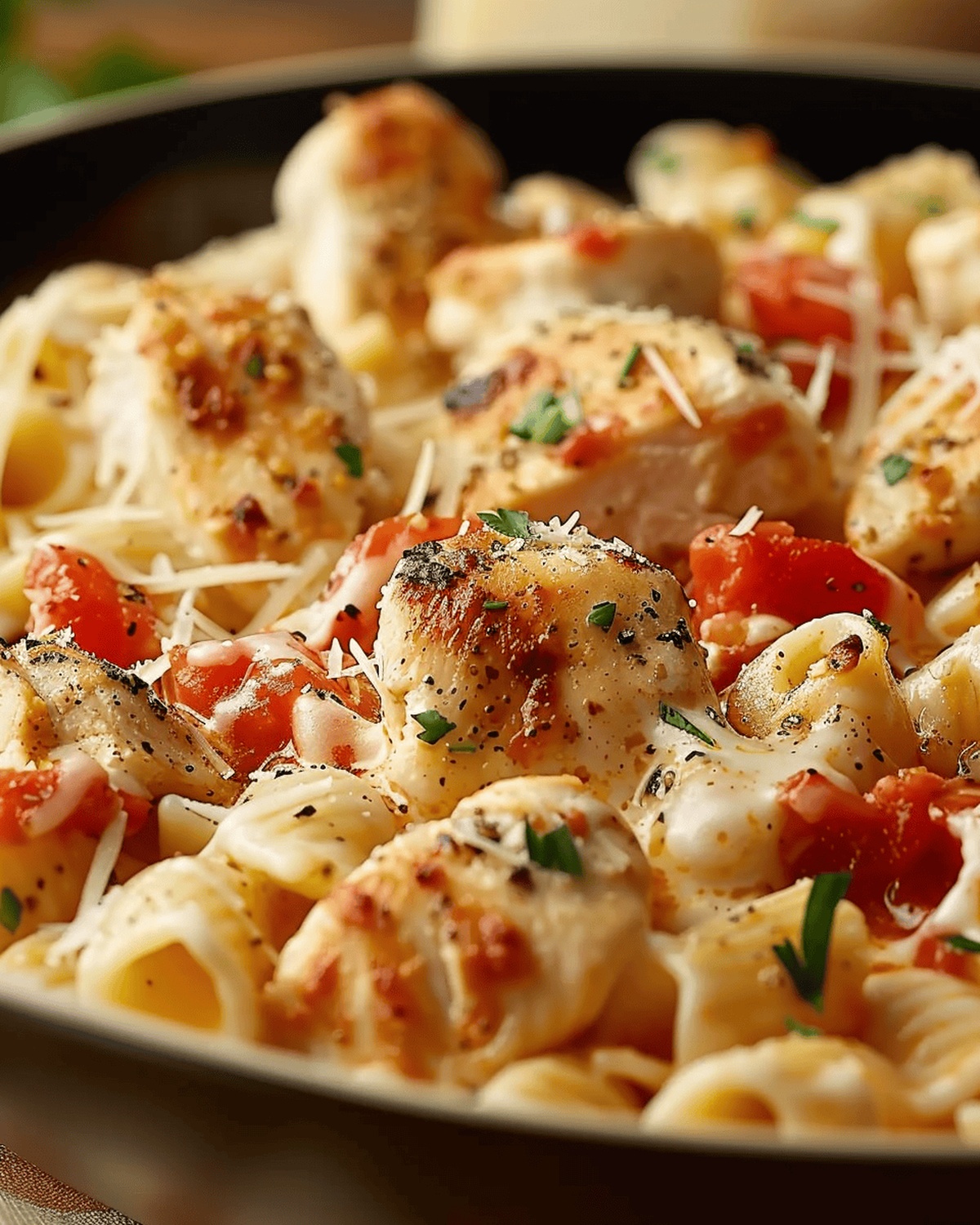Cheesy One-Pot Chicken Parmesan Recipe