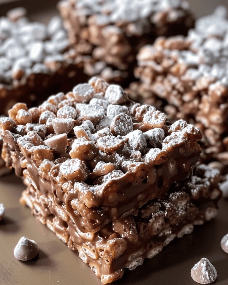Crunchy Muddy Buddy Crunch Bars Recipe