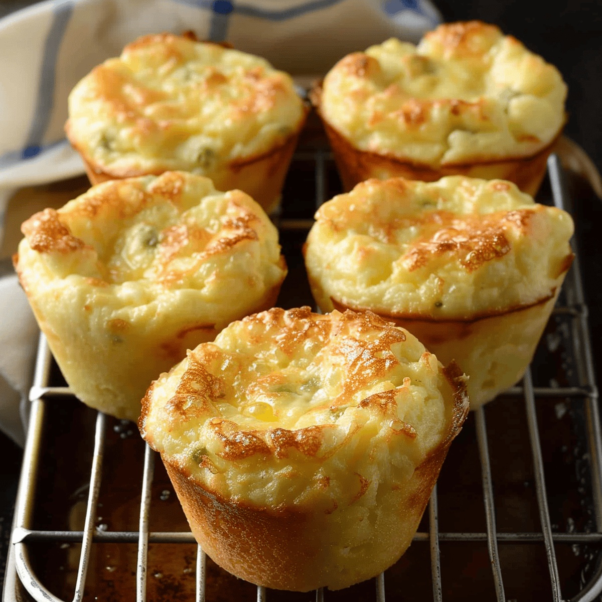 Cheesy Cottage Egg Muffins Recipe