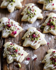 Elegant Pistachio Infused Rose Sugars Recipe