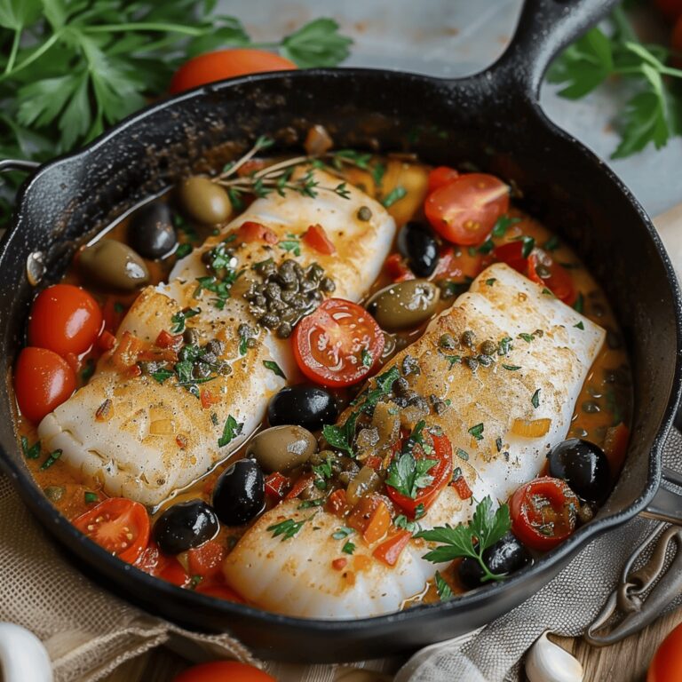 Mediterranean Cod Delight Recipe