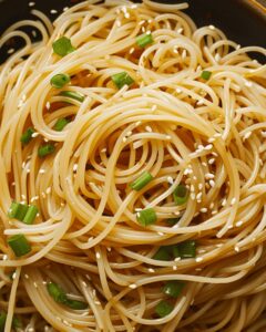 Vibrant Garlic Sesame Noodles with a Twist Recipe