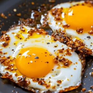 Spicy Chili Crisp Fried Eggs Recipe