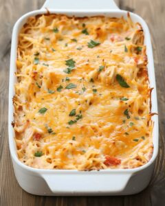 Spicy Chicken Salsa Pasta Bake Recipe