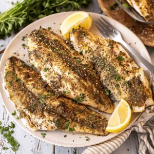 Baked Catfish with Herbs Recipe
