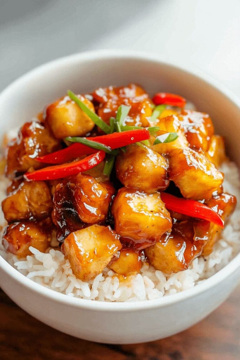 Tropical Pineapple Chicken and Rice Recipe