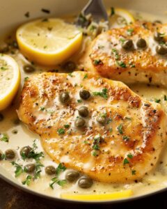 Tangy Lemon-Butter Chicken Piccata Recipe