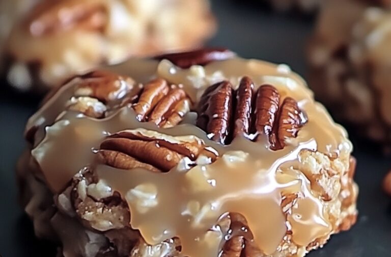 Scrumptious Pecan Coconut Praline Cookies Recipe