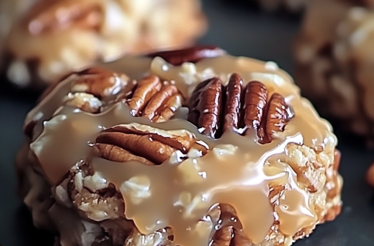 Scrumptious Pecan Coconut Praline Cookies Recipe