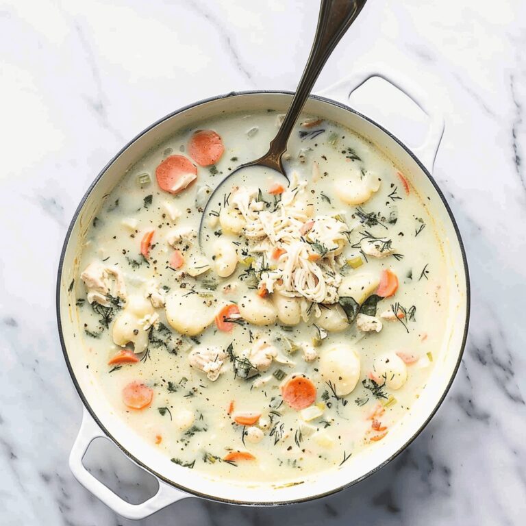 Creamy Olive Garden Chicken Gnocchi Soup Recipe
