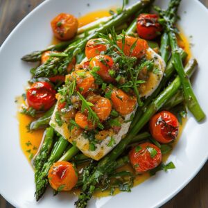 Cod in a Tomato Lemon Butter Sauce Recipe