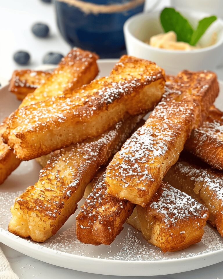 Crispy Air Fryer French Toast Sticks Recipe
