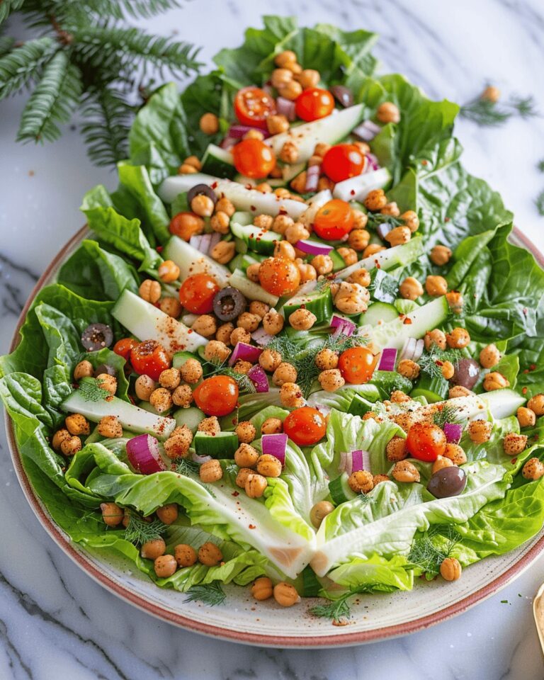 Festive Romaine Lettuce Salad Recipe