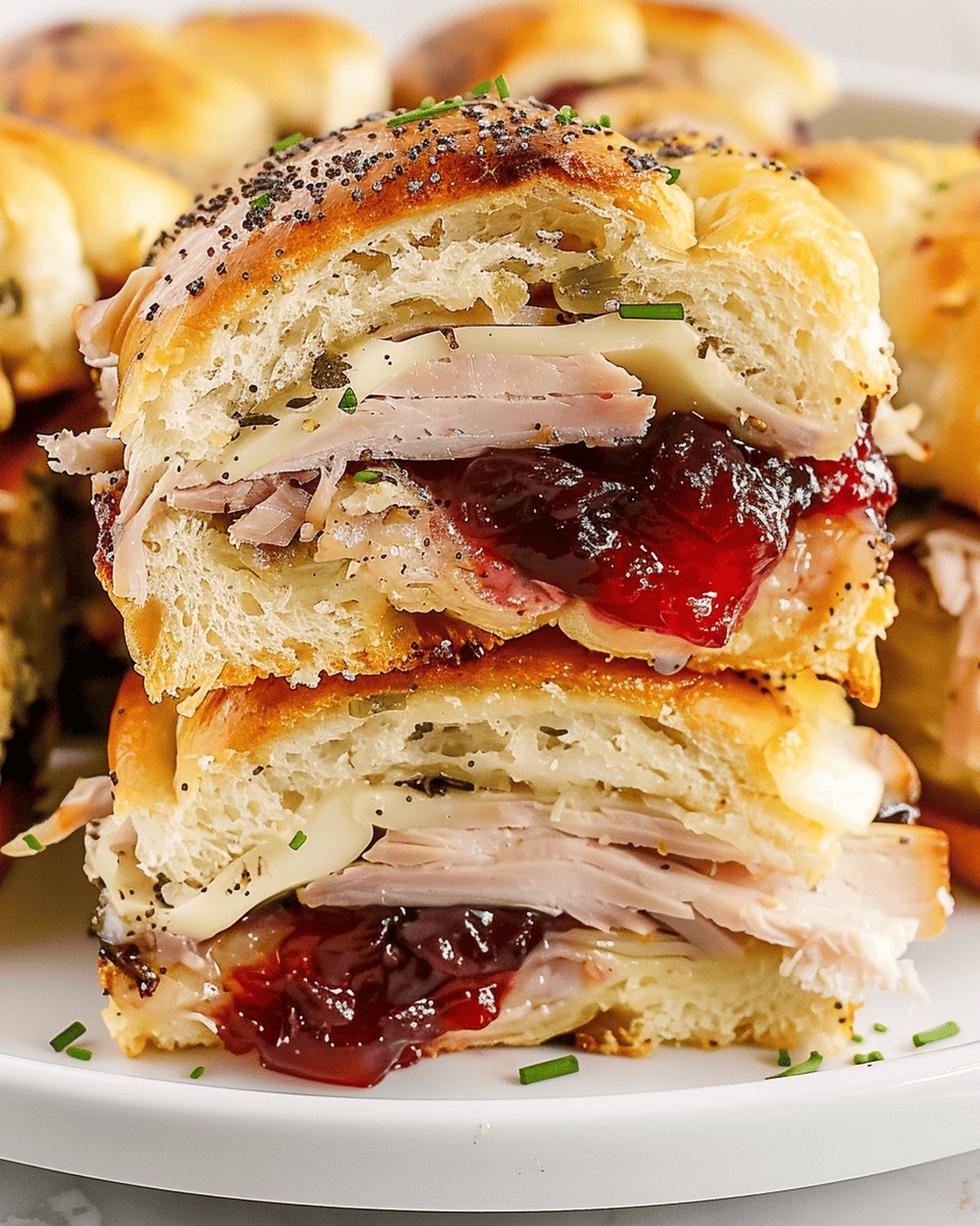 Cranberry Turkey Sliders Recipe