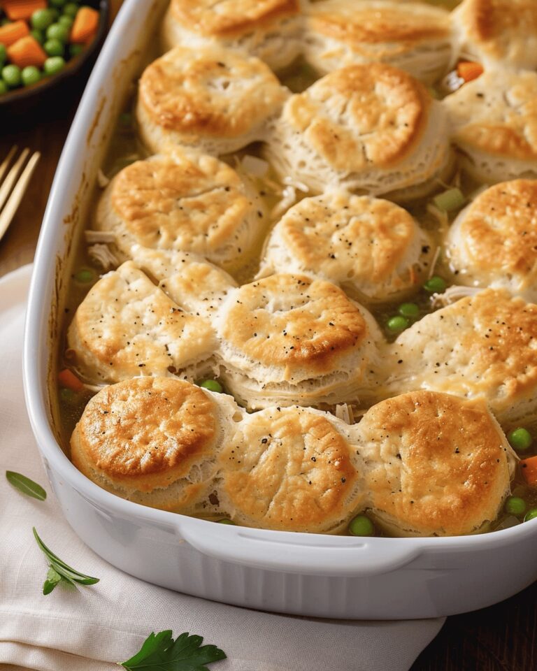 Hearty Chicken and Biscuit Bake Recipe