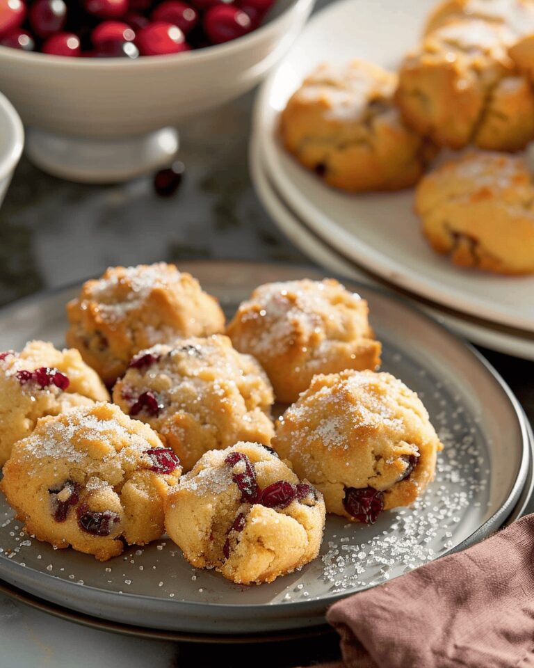 Festive Sugarplum Cranberry Cookies Recipe