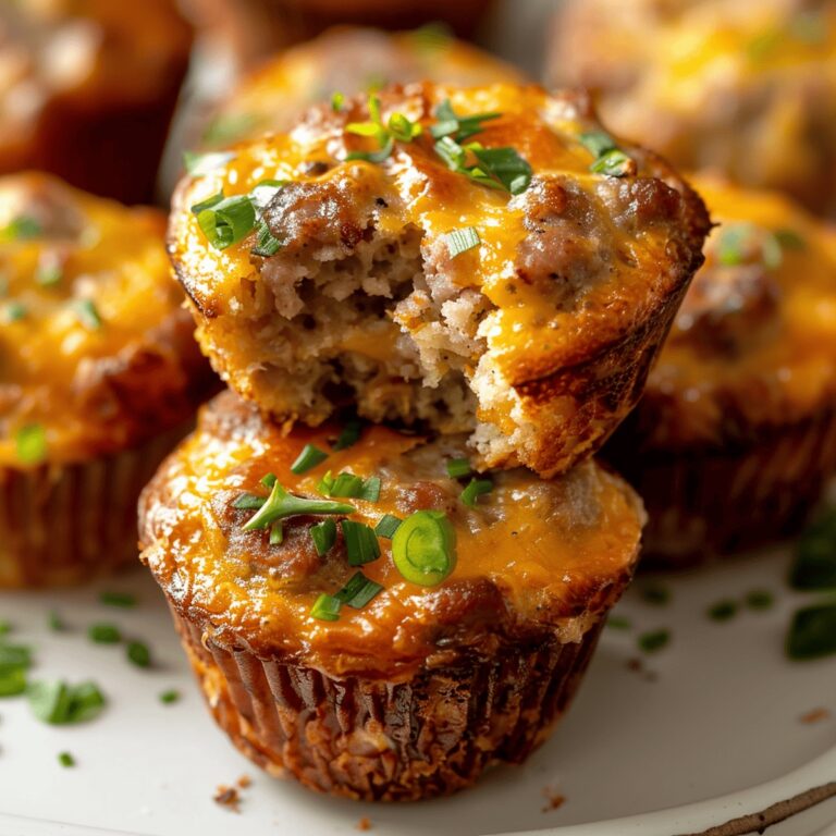 Easy Sausage Breakfast Muffins Recipe