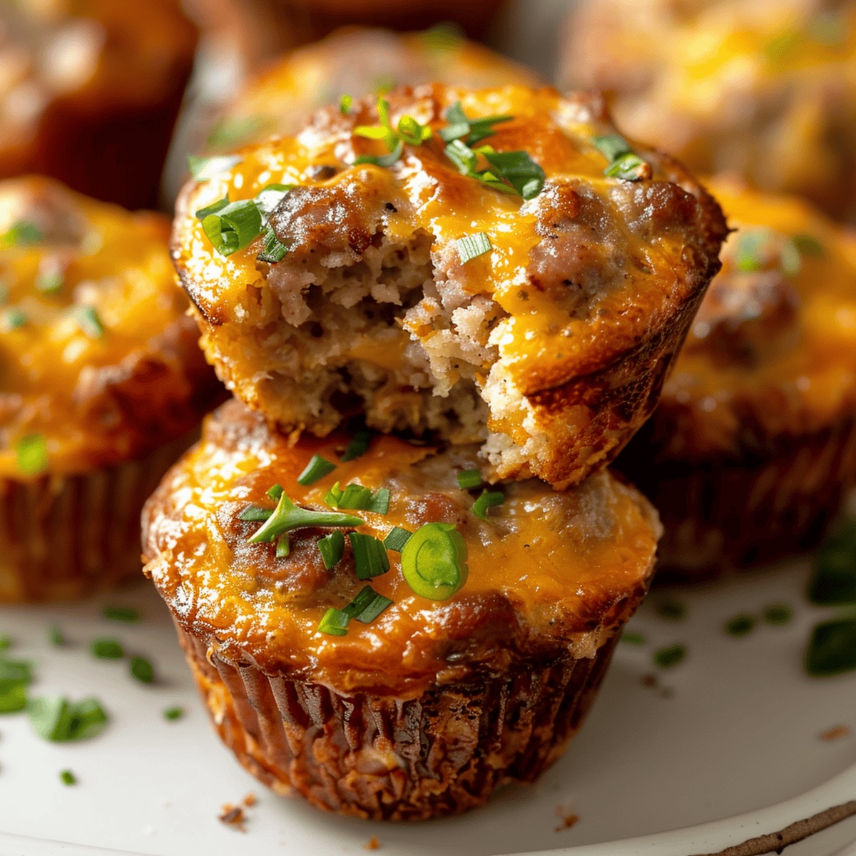 Easy Sausage Breakfast Muffins Recipe