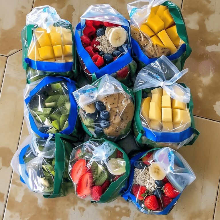 Make Ahead Freezer Smoothie Packs Two Ways Recipe
