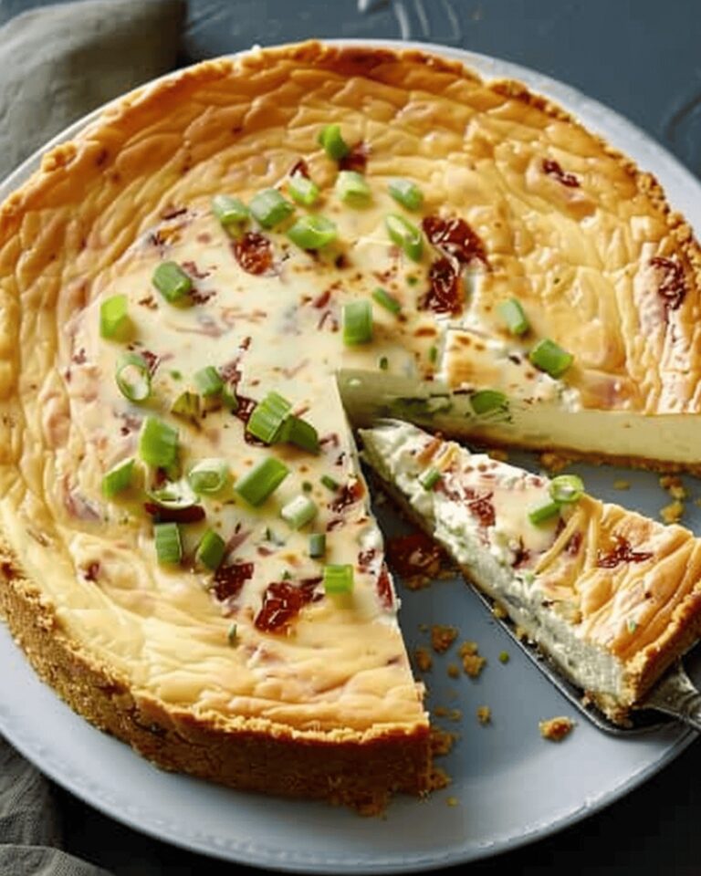 Baby Swiss Appetizer Cheesecake Recipe