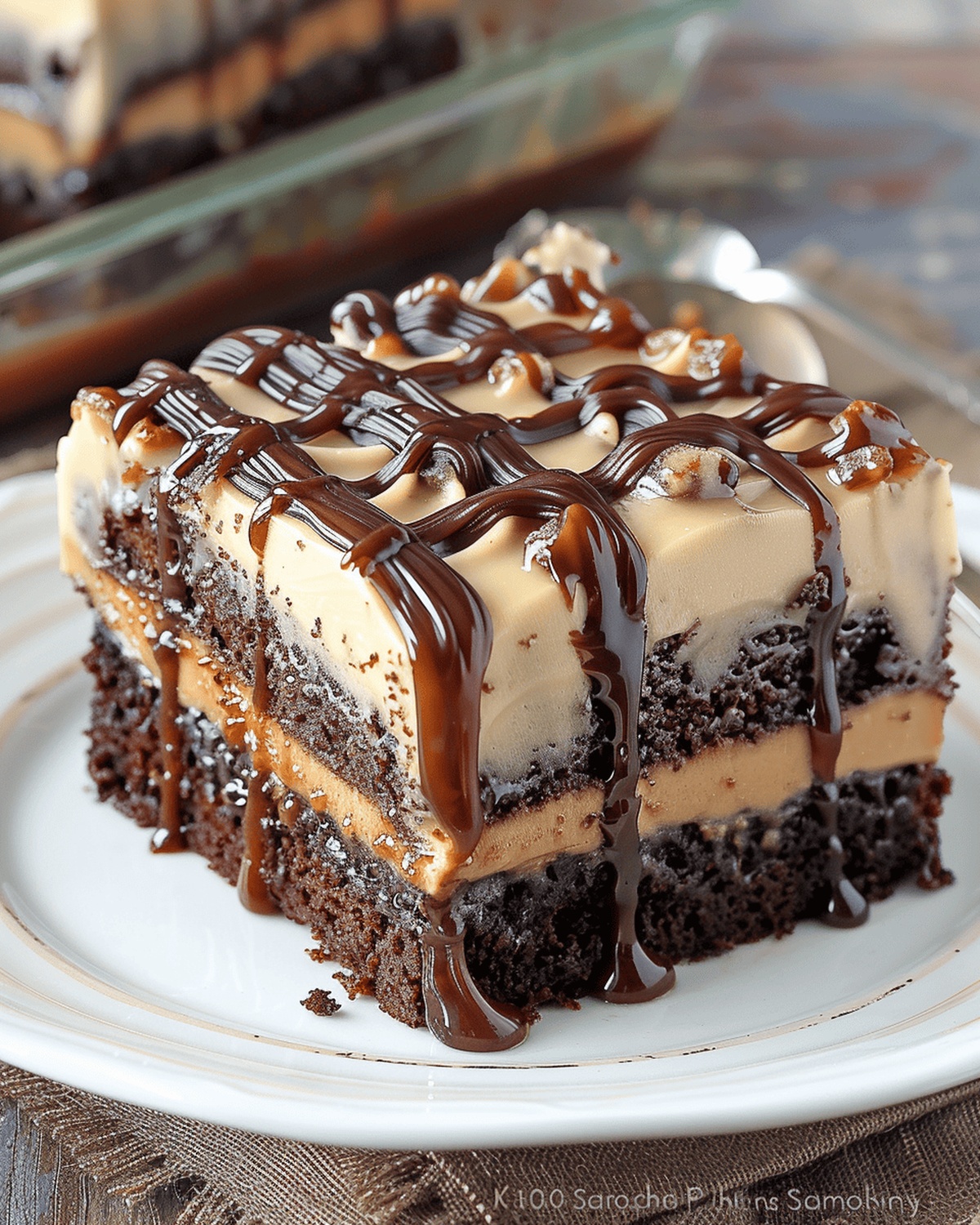 Decadent Caramel Poke Cake Recipe