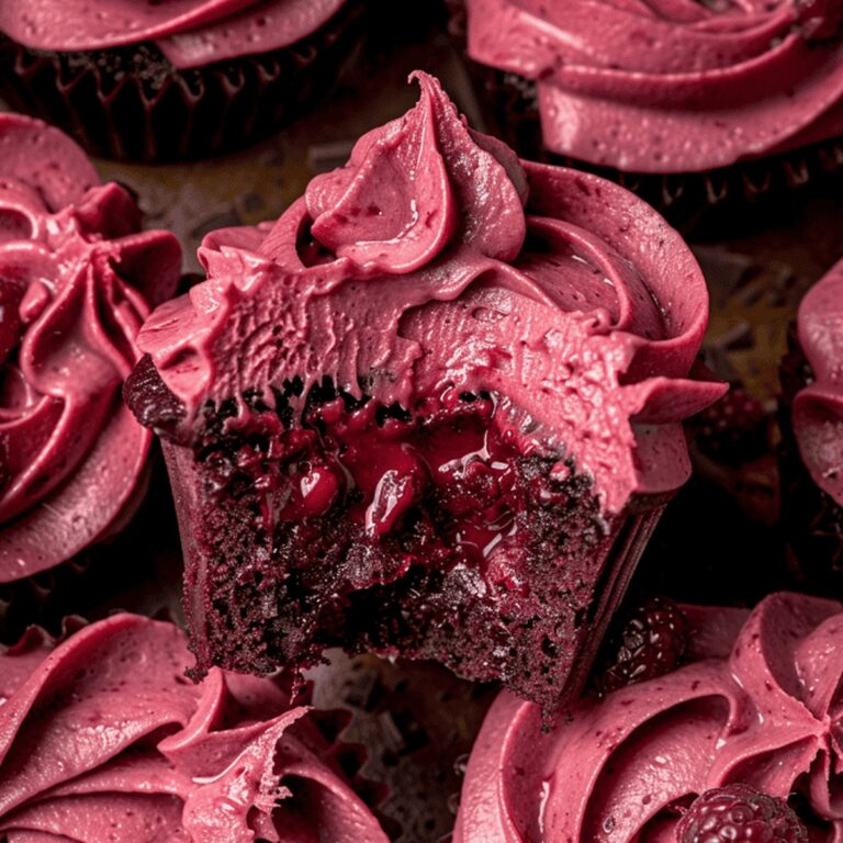 Chocolate Raspberry Cupcakes Recipe