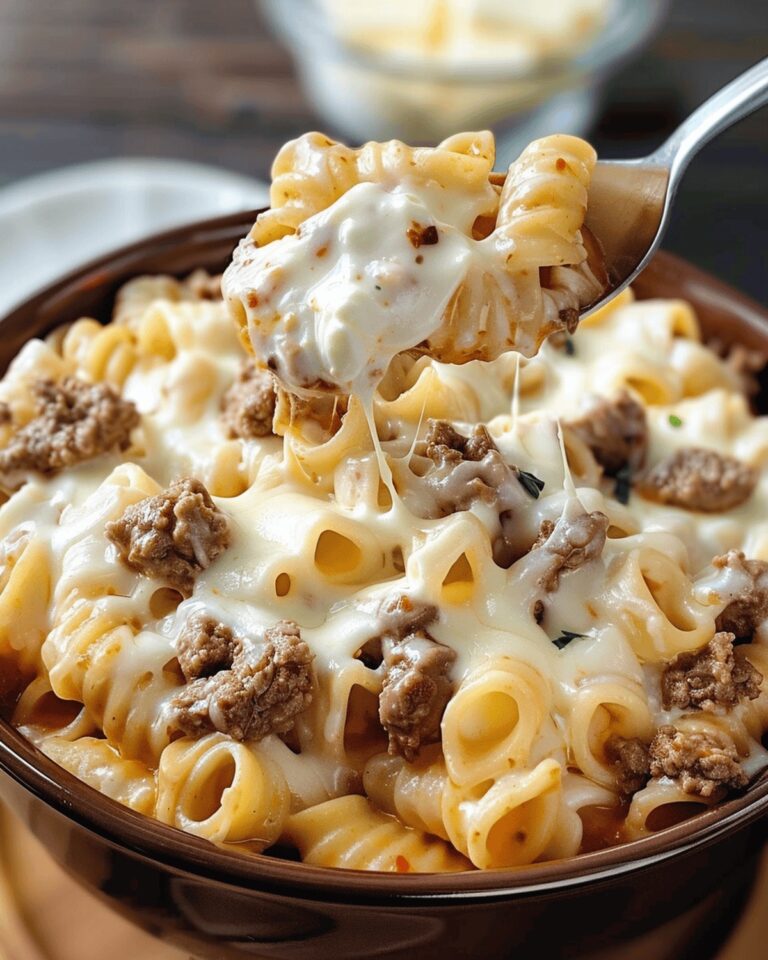 Hearty Crock Pot Creamy Beef Pasta Recipe