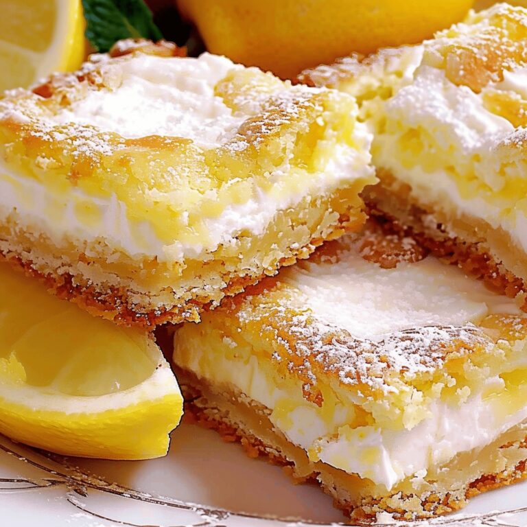 Lemon Cream Cheese Bars Recipe