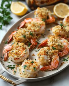 Festive Christmas Stuffed Shrimp Recipe